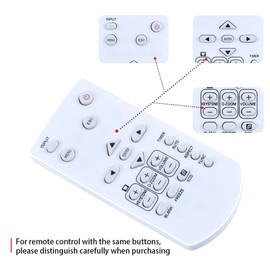 Projector Remote Control Replaced for Casio YT-130 YT-131, YT-141, YT-150, YT-161, XJ-A142, XJ-A147, XJ-A242, XJ-A247, XJ-A252, XJ-V1, XJ-V100W, XJ-V10X, XJ-V110W, XJ-V2 Projectors