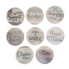 8Pcs Rhinestone Painting Coasters Assorted Style Strong Stickiness Odourless Coaster