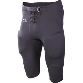 Rawlings | Adult Game/Practice Football Pants, Graphite, Medium