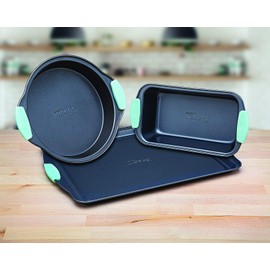 Hersheys Kisses Nonstick Oven Bakeware Trays, Silicone Handles - Set of 3