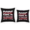 Jump Rope Jumping Skipping Roping Jumprope Design Throw Pillow