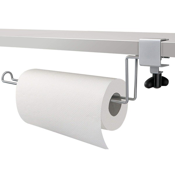 HULISEN Kitchen Paper Holder & Towel Hanger, Towel Paper Rack, No Drilling Required