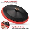 MOGRQAP Sanding Disc Polishing Pad 178mm Sanding Disc Kit with