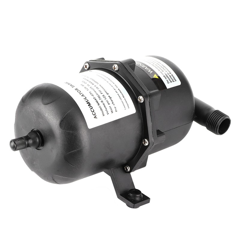 Accumulator Pressure Tank Water Pump Flow Control 0.75 L 125PSI