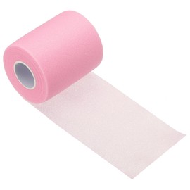 YELARXI Pre Wrap Tape, Non-Slip Grip Cushion Wrap Prewrap Athletic Tape- Fitting for (Tennis- Badminton - Pickleball - Sports) 11 Yard x 2.8 Inch & Light Pink