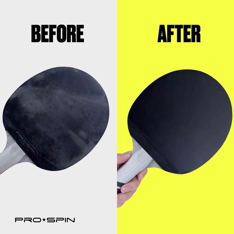 PRO-SPIN Table Tennis Rubber Cleaning Kit - Ping Pong Paddle
