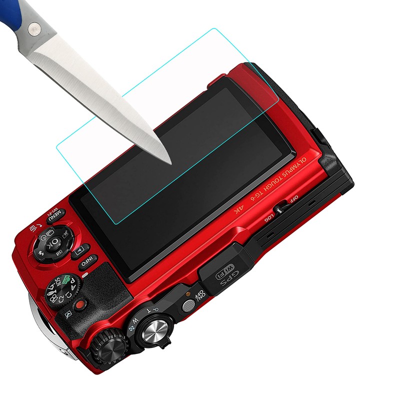 Mr.Shield Screen Protector compatible with Olympus Tough TG-7 TG-6 TG-5