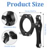 MenYiYDS 1 PCS BOTTLE CAGE ADAPTER, ALUMINIUM UNIVERSAL BIKE BOTTLE