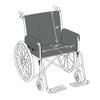 STONECREST Wheelchair Cushions, Supports Coccyx & Back, Sherpa Cover, Stay