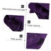 Beavorty Comfortable Long Hair Sleep Cap Purple Satin Braids Hair