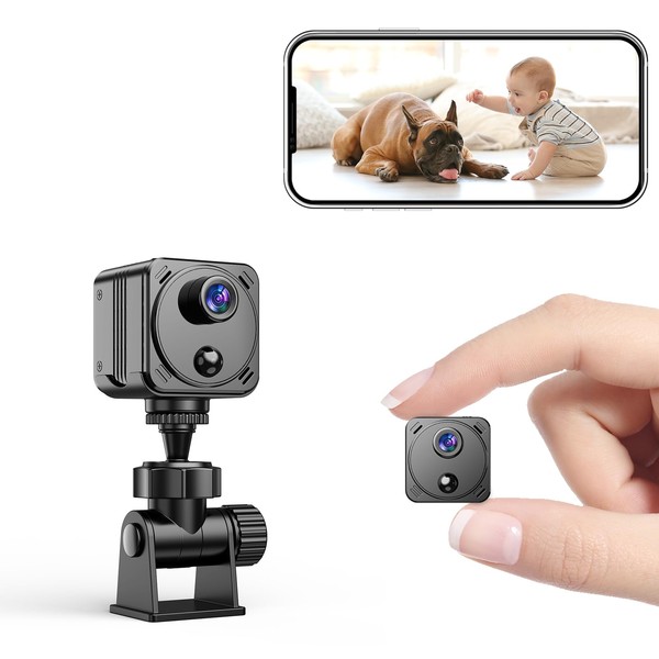 Security Camera 4K Mini Wireless WiFi Indoor Cameras, AI Human