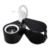 15x 21mm Optic Glass Loupe 6 LED & UV Magnifier