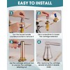 Ultrimkit 97479 Catridge Stem Extension Kit Compatible with Moen Cartridge