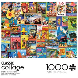Buffalo Games - Classic Collage - Lewis T Johnson - 1000 Piece Jigsaw Puzzle for Adults Challenging Puzzle Perfect for Game Nights - Finished Puzzle Size is 26.75 x 19.75