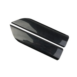 Carbon Fiber Inner Door Handrail Handle Cover Trim For 2019-2025 Chevy Silverado 1500/GMC Sierra 1500 For 2020-2025 Sierra/Silverado 2500 3500 HD (Front Door)