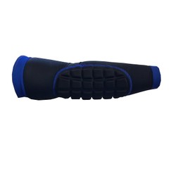 Walter, Elbow Pads, Goalkeeper Protection, Black (Black-Blue, XXL)