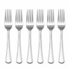 Stainless Steel Forks Set of 6 – 17cm Durable Metal