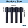 Jeracino Shovel Holder, Garden Tool Rack with 8-Hole Metal Mount,
