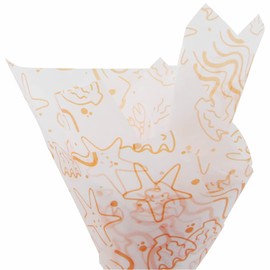 PMLAND Premium Quality Gift Wrap Printed Tissue Paper - Sunny Beach Patterned - 15 Inches X 20 Inches 60 Sheets