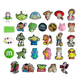 Shoe Charms Assorted Decorations for Teens and Adults Clog Accessories Party Favors, Rubber