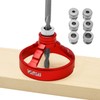 WEITARI Drill Press Guide Jig,6/7/8/9/10mm Drill Bushings Vertical Hole Woodworking