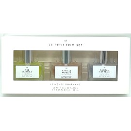 Le Monde Gourmand Gourmand Tru Fragrance The Matcha Vanille Mousse Santal Supreme Trio Minis