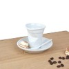 Holst Porzellan SL 001 Snack Line Crinkle and Crinkle Cup,