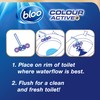 Bloo Colour Active Fresh Flowers Toilet Rim Block, 50g