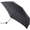 Small Portable Compact Black Umbrella with Manual Folding Mechanism
