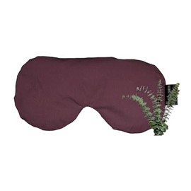 Mother Earth Pillows Sinus Flax Pillow for Natural Relief (Eggplant - Breathe Herbal Blend)