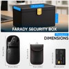 PRO-TECH Faraday Box for Car Keys with Pouches - Premium
