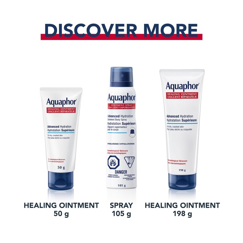 Aquaphor Lip Repair Lip Ointment for Extremely Dry, Chapped and