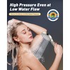 FASDUNT Shower Head with Handheld, High Pressure Handheld Shower Head