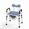 NnsZenith 3 in 1 Bedside Commode Chair and Shower Chair