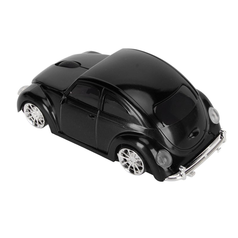 Wireless Mouse Red Sports Car Style 2.4GHz USB Receiver 1600DPI