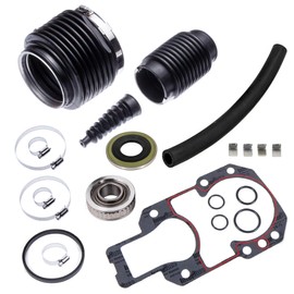 QuickMarine 803099T1 Transom Seal Service Kit for MerCruiser Alpha One Gen 2 Stern Drives Replacement for 30-803099T1 Sierra 18-8218 Bellow Kit Rubber Tubes and Pipes