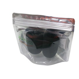 GONKISS Microphone Sponge, Medium, Microphone Windshield, Condenser Microphone, SM57, SM63L, 2 Pieces, Black GON100