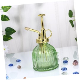 ORFOFE 1pc Glass Mister for Plants Cute Indoor Watering Can Japanese Tea Cups Spout Empty Spray Bottles Glass Plant Mister with Gold Pump Top Pump Watering Can Bonsai Sprayer