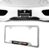 Mugen X1 Mugen Chrome Stainless Steel License Plate Frame Carbon