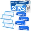 Medihealer Filters 52 Packs Compatible with Dreamstation:4 Assembled Filters+22 Foam+22