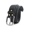 Cinturón de piel de vacuno de 1.5 pulgadas para hombre,