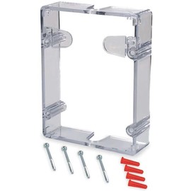 Pull Station Guard Spacer, Polycarbonate