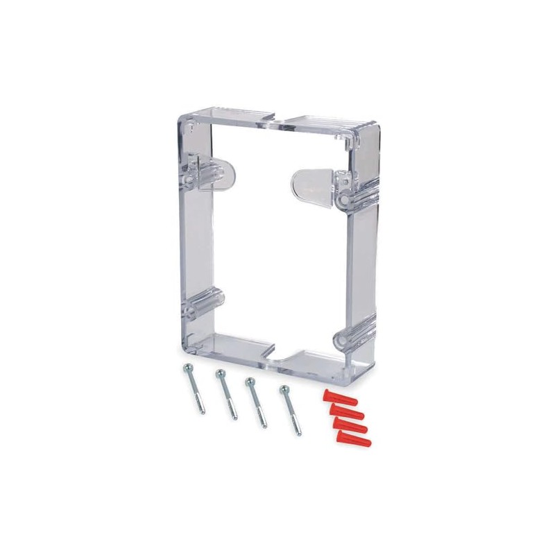 Pull Station Guard Spacer, Polycarbonate