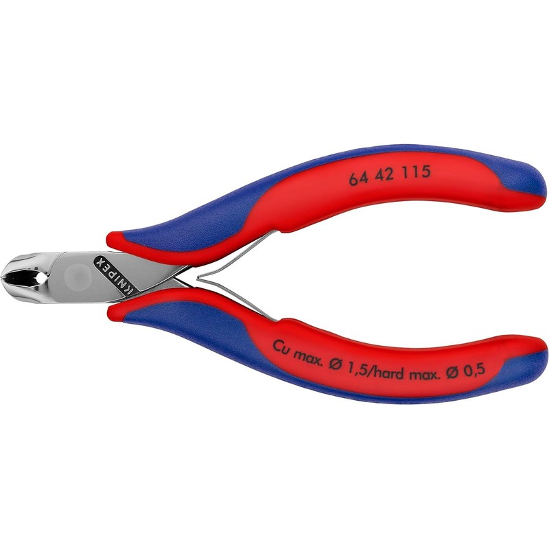 クニペックス KNIPEX 6442-115 エレクトロニクスエンドカッティングニッパー