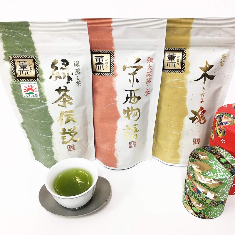 Wakoen Premium Deep Steamed Green Tea Legend (Kaoru), 2.8 oz