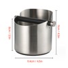 Stainless Steel Coffee Grounds Knock Box Coffee Knock Box with