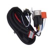 H4 Headlight Relay Harness Plug and Play H6054 7x6 LED