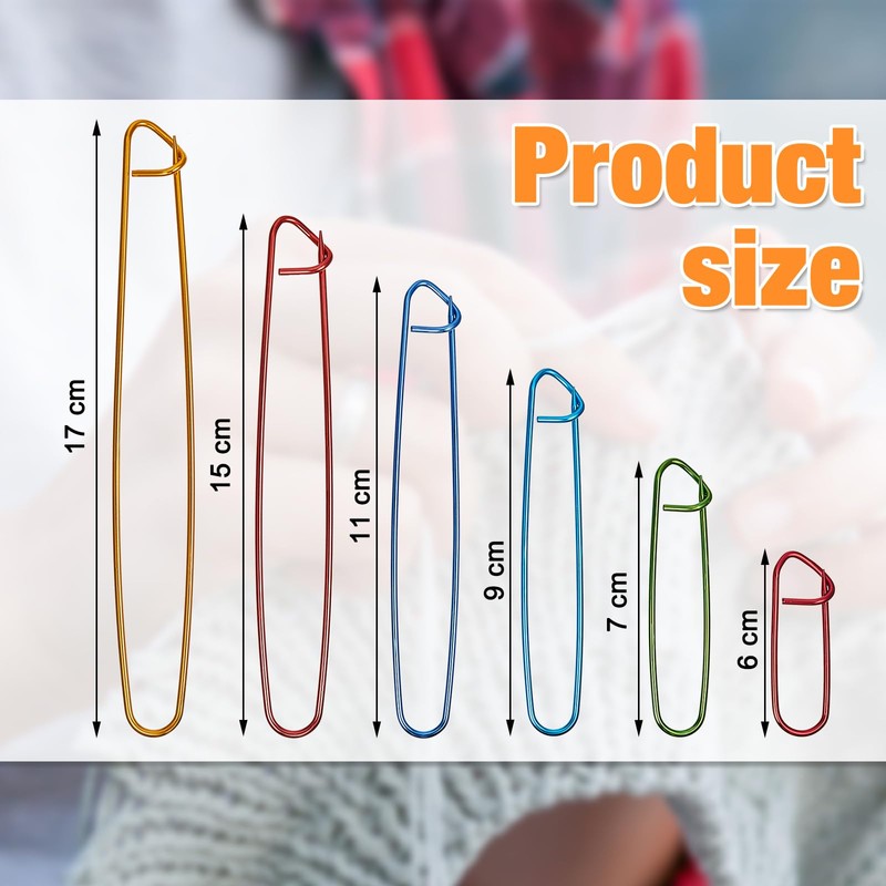 Syhood Row Counter Knitting Accessories, Includes 4 Pieces Row Counter