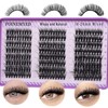 Natural Lash Clusters Wispy Lash Extension 30D+40D+50D Cluster Eyelash Extension