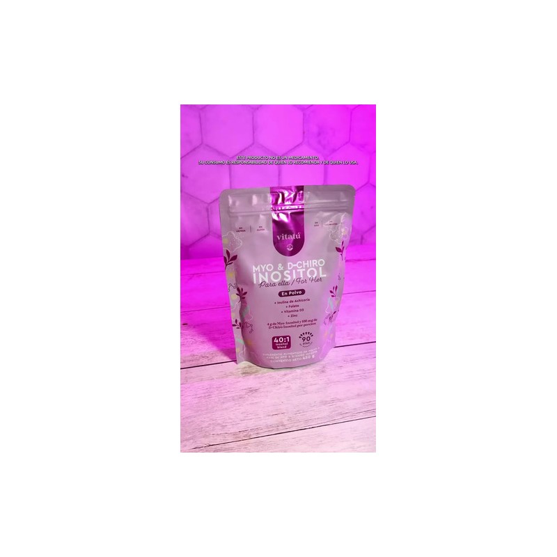 Suplemento en polvo Vitatú Suplemento Myo Y D-chiro Inositol x